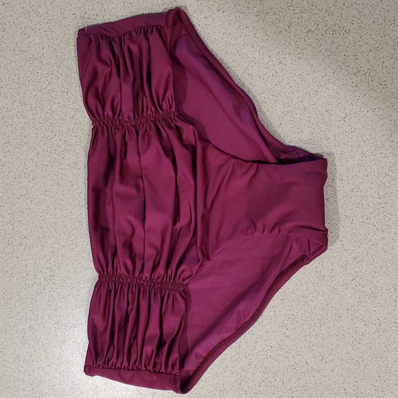 Seafolly Gathered Front Retro Full Coverage Bikini Bottoms, Size US 8 & 6, NWOT - Picture 3 of 14